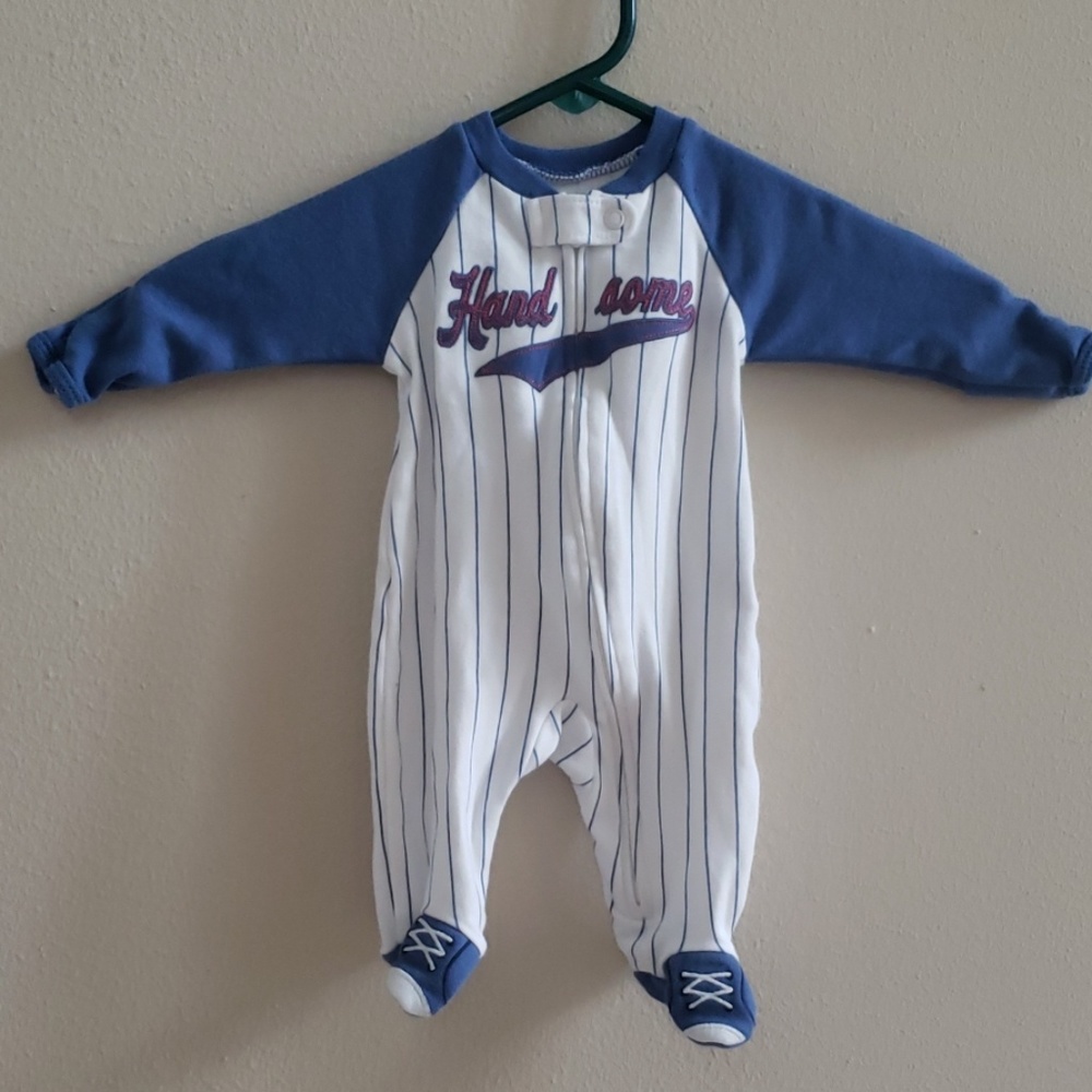 Boys footie one piece